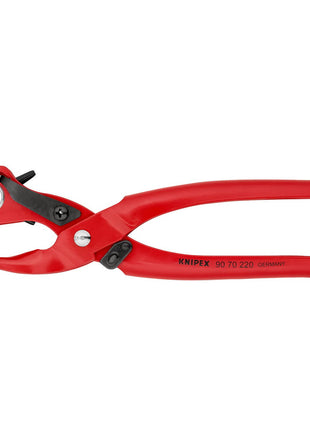 KNIPEX Alicates perforadores de revólver longitud total 220 mm apertura resorte (4000810620)