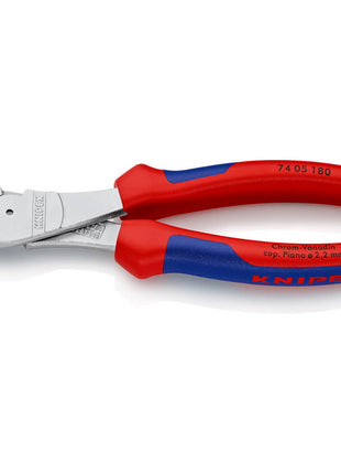 Szczypce tnące boczne KNIPEX o długości 180 mm ( 4000810182 )