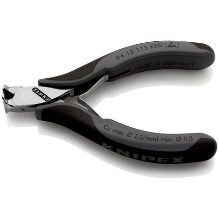 KNIPEX Electronics end cutters, length 115 mm ( 4000794589 )