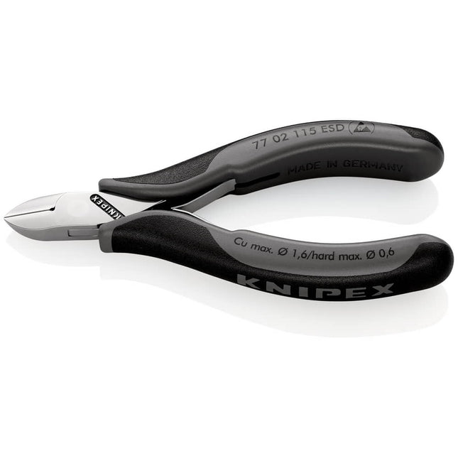 KNIPEX Electronics fresas diagonales longitud 115 mm forma 0 ( 4000810745 )