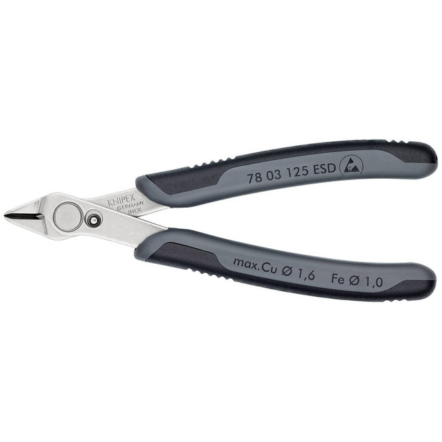 KNIPEX Electronics fresas diagonales Super-Knips(R) longitud 125 mm forma 0 ( 4000810509 )