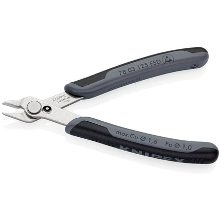 KNIPEX Electronics Frese diagonali Super-Knips(R) lunghezza 125 mm forma 0 ( 4000810509 )