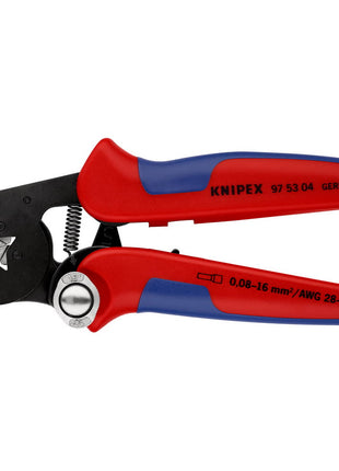 KNIPEX Pince pour embouts de câble  longueur totale 180 mm ( 4000810461 )