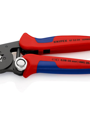 KNIPEX Aderendhülsenzange Gesamtlänge 180 mm ( 4000810461 )