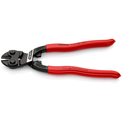 KNIPEX compact bolt cutters CoBolt(R) length 200 mm plastic coating ( 4000810160 )