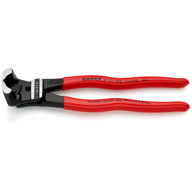 Cortapernos KNIPEX longitud total 200 mm ( 4000810077 )