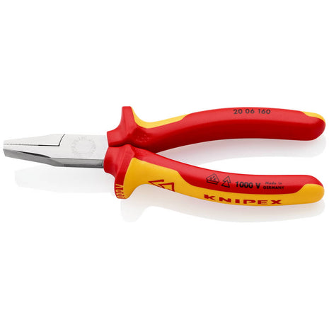 Szczypce płaskie KNIPEX długość całkowita 160 mm ( 4000810272 )