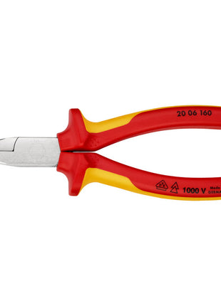 Alicate plano KNIPEX longitud total 160 mm (4000810272)