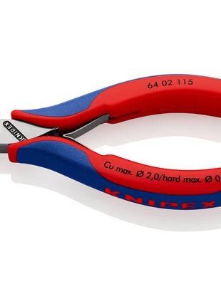 Szczypce tnące KNIPEX Electronics, długość 115 mm ( 4000794192 )