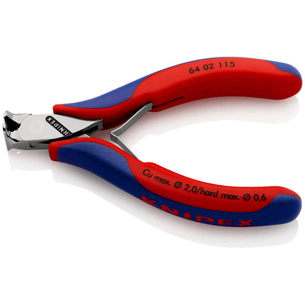 KNIPEX Electronics end cutters, length 115 mm ( 4000794192 )