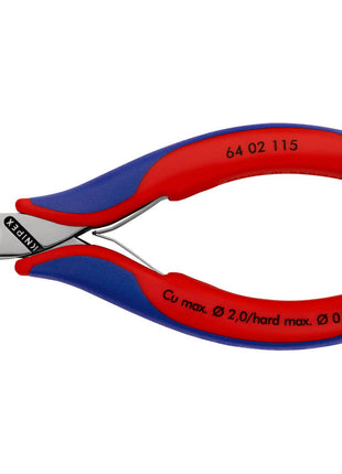 Szczypce tnące KNIPEX Electronics, długość 115 mm ( 4000794192 )