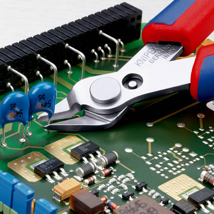 KNIPEX Electronics diagonal cutters Super-Knips(R) INOX length 125 mm shape 0 ( 4000810503 )