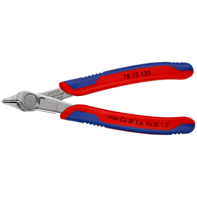 KNIPEX Electronics fresas diagonales Super-Knips(R) INOX longitud 125 mm forma 1 ( 4000810504 )