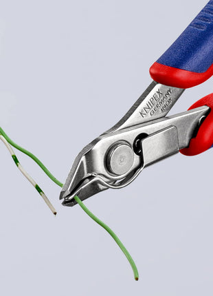 KNIPEX cortador lateral electrónico Super-Knips® INOX longitud 125 mm forma 1 (4000810504)