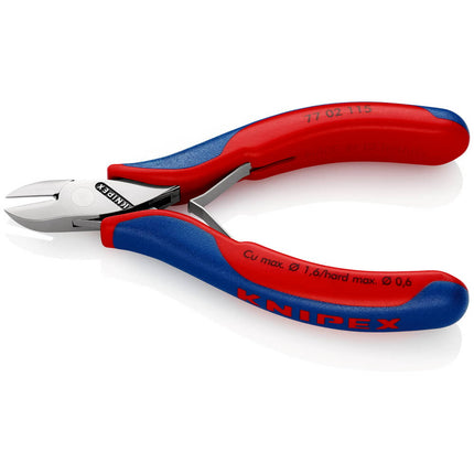 KNIPEX Electronics diagonal cutters length 115 mm shape 0 ( 4000810739 )