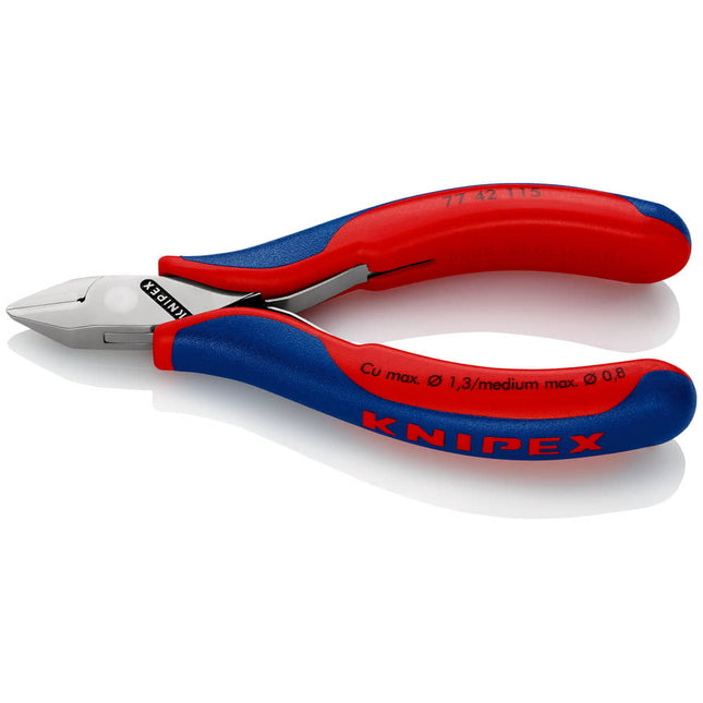 KNIPEX Electronics fresas diagonales longitud 115 mm forma 4 ( 4000810742 )