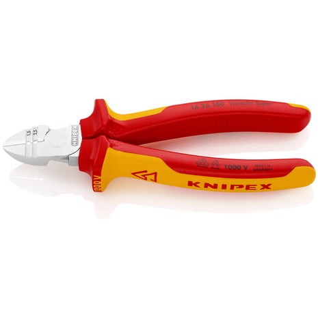 Boczne szczypce do ściągania izolacji KNIPEX, długość 160 mm ( 4000810174 )