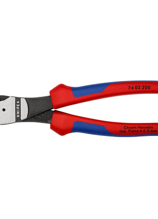 KNIPEX Coupeuse latér. diag. à forte démultipl.  longueur 200 mm ( 4000810142 )