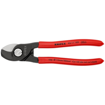 Cizalla para cables KNIPEX longitud 165 mm ( 4000810905 )