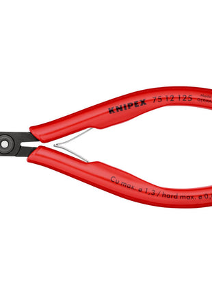 KNIPEX Electronics szczypce tnące boczne długość 125 mm kształt 1 ( 4000810500 )