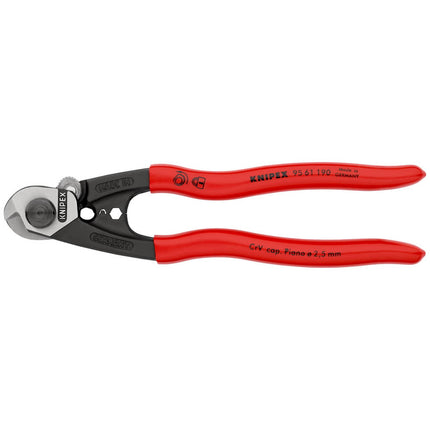 KNIPEX wire rope cutter length 190 mm ( 4000810961 )