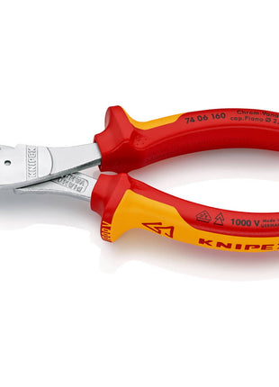 KNIPEX cortador lateral eléctrico longitud 160 mm (4000810165)