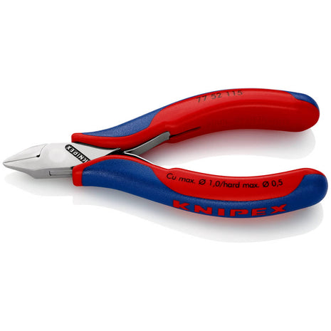 KNIPEX Electronics szczypce tnące boczne długość 115 mm kształt 5 ( 4000794636 )