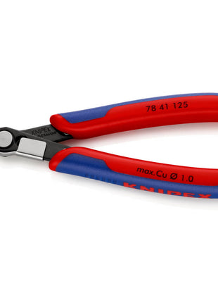 KNIPEX Electronics szczypce tnące boczne Super-Knips(R) długość 125 mm kształt 4 ( 4000794644 )