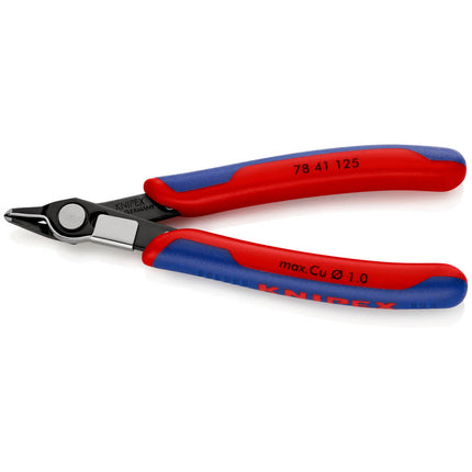 KNIPEX Pince coupante latérale pour l'électronique Super-Knips(R) longueur 125 mm forme 4 ( 4000794644 )