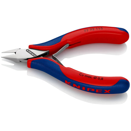 KNIPEX Pince coupante latérale électronique  longueur 115 mm forme 4 ( 4000810743 )