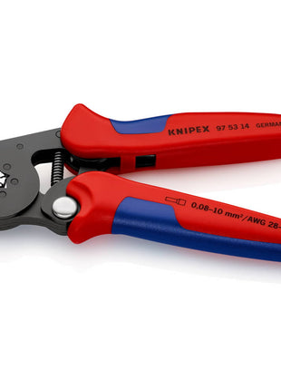 Szczypce do zaciskania końcówek przewodów KNIPEX o całkowitej długości 180 mm ( 4000810459 )