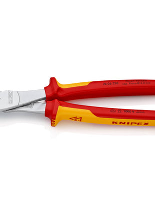 KNIPEX Coupeuse latér. diag. à forte démultipl.  longueur 250 mm ( 4000810172 )