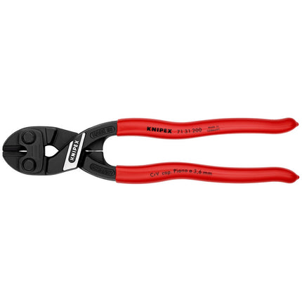 KNIPEX Coupe-boulon compact CoBolt® L. 200 mm avec revêtement en plastique ( 4000810162 )