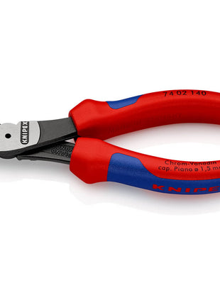 KNIPEX Coupeuse latér. diag. à forte démultipl.  longueur 140 mm ( 4000794235 )