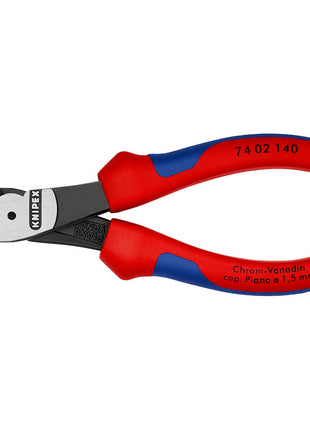 KNIPEX Coupeuse latér. diag. à forte démultipl.  longueur 140 mm ( 4000794235 )