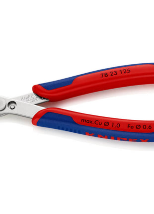 KNIPEX cortador lateral electrónico Super-Knips® INOX longitud 125 mm forma 2 (4000810507)