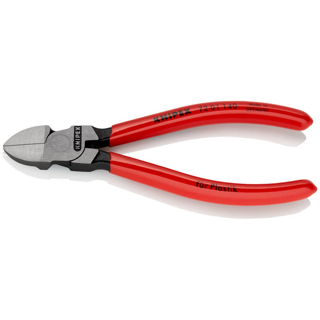 KNIPEX Diagonal cutters for plastics Total length 140 mm ( 4000810177 )