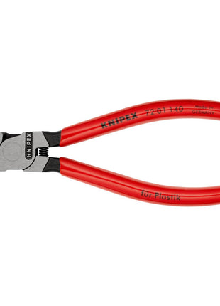 KNIPEX Szczypce tnące ukośne do tworzyw sztucznych Długość całkowita 140 mm ( 4000810177 )