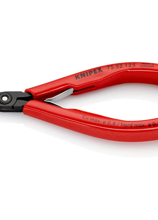 KNIPEX cortador lateral electrónico longitud 125 mm forma 5 (4000794624)