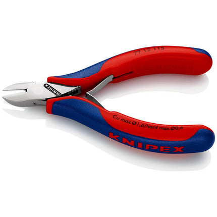 KNIPEX Electronics diagonal cutters length 115 mm shape 1 ( 4000810740 )