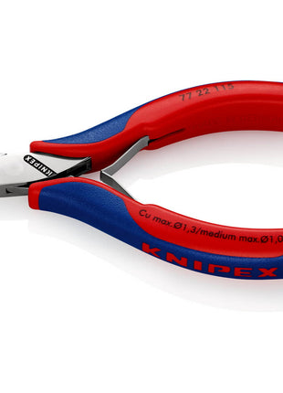 KNIPEX cortador lateral electrónico longitud 115 mm forma 2 (4000810741)