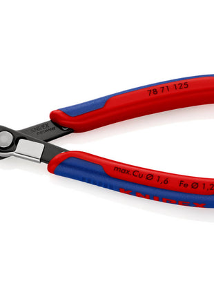 KNIPEX Elektronik-Seitenschneider Super-Knips® Länge 125 mm Form 7 ( 4000810506 )