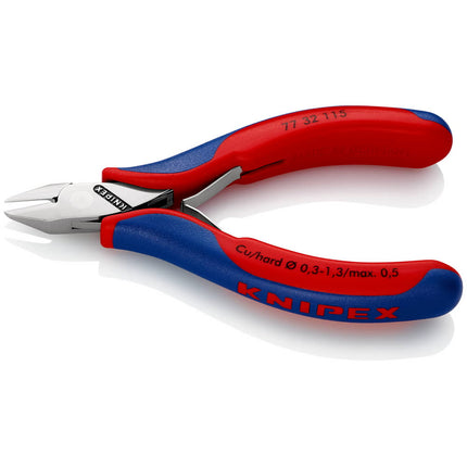 KNIPEX Pince coupante latérale électronique  longueur 115 mm forme 3 ( 4000810749 )