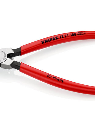 KNIPEX Szczypce tnące ukośne do tworzyw sztucznych Długość całkowita 160 mm ( 4000810187 )