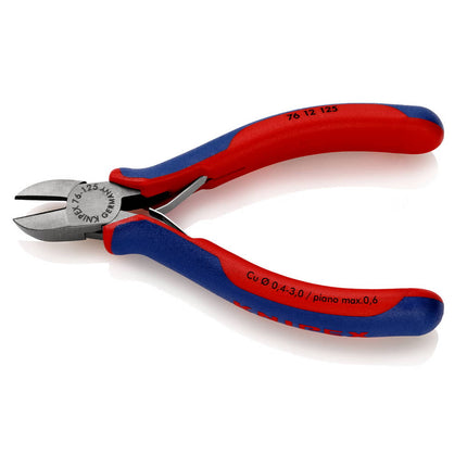 KNIPEX szczypce tnące boczne długość 125 mm kształt 1 ścięty tak ( 4000794625 )