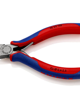 KNIPEX Seitenschneider Länge 125 mm Form 2 Facette nein ( 4000794626 )