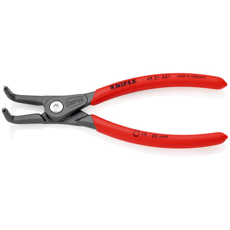 Zewnętrzne szczypce do pierścieni osadczych KNIPEX A 21 do wałków Ø 19 - 60 mm ( 4000810575 )