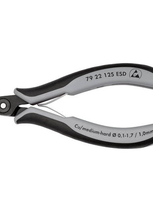 KNIPEX Präzisions-Elektronik-Seitenschneider Länge 125 mm Form 2 ( 4000810830 )