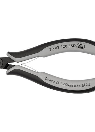 KNIPEX cortador lateral electrónico de precisión longitud 120 mm forma 0 (4000810833)