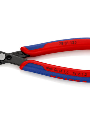 KNIPEX Pince coupante latérale électronique Super-Knips® longueur 125 mm forme 8 ( 4000810592 )